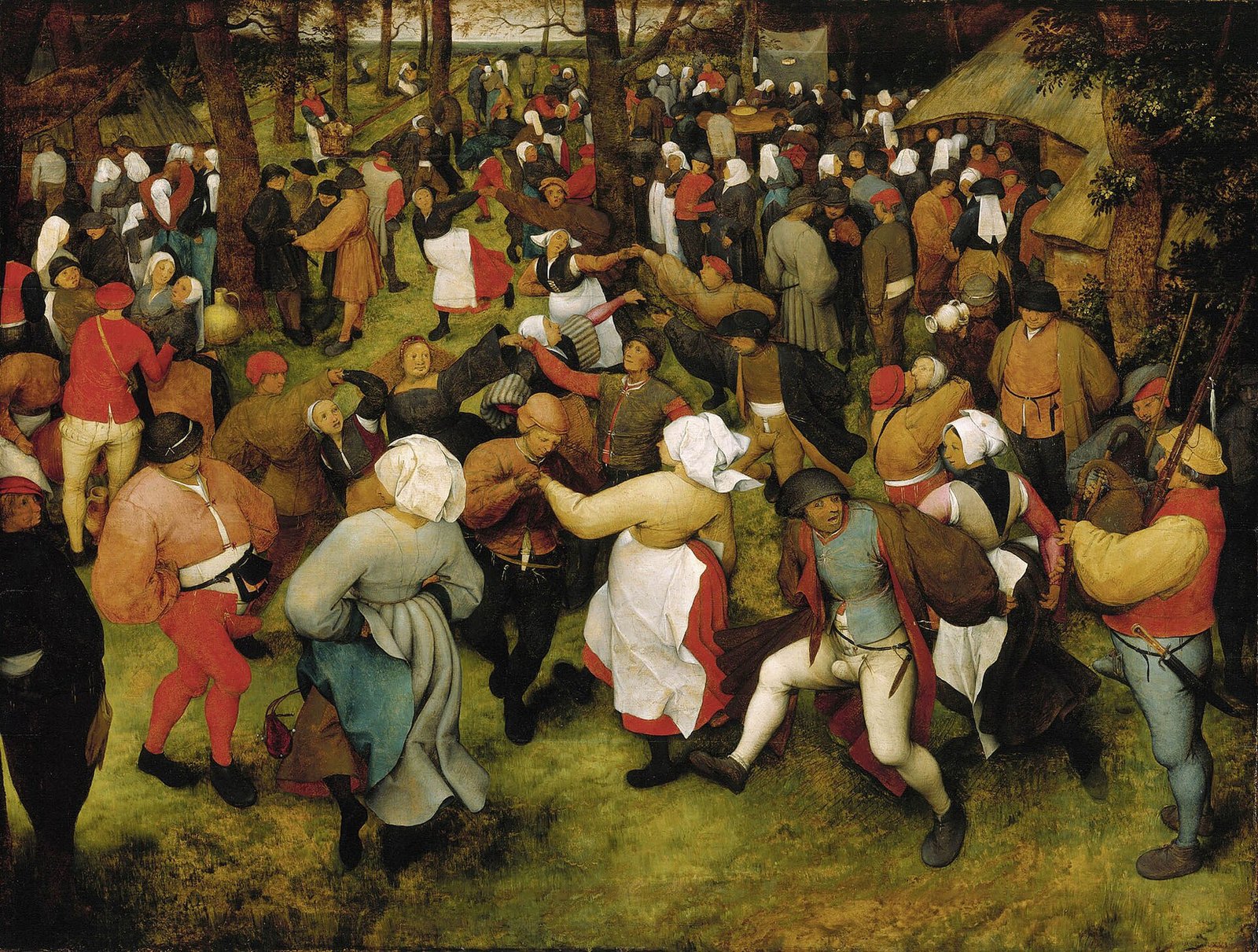 Danza nuziale - Pieter Bruegel the Elder