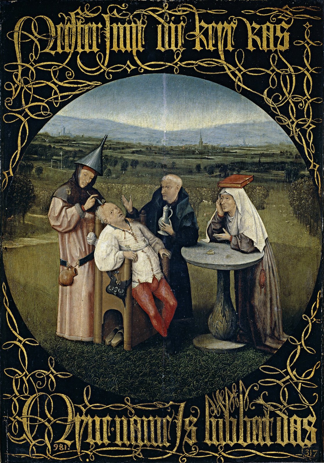Estrazione della pietra della follia - Hieronymus Bosch