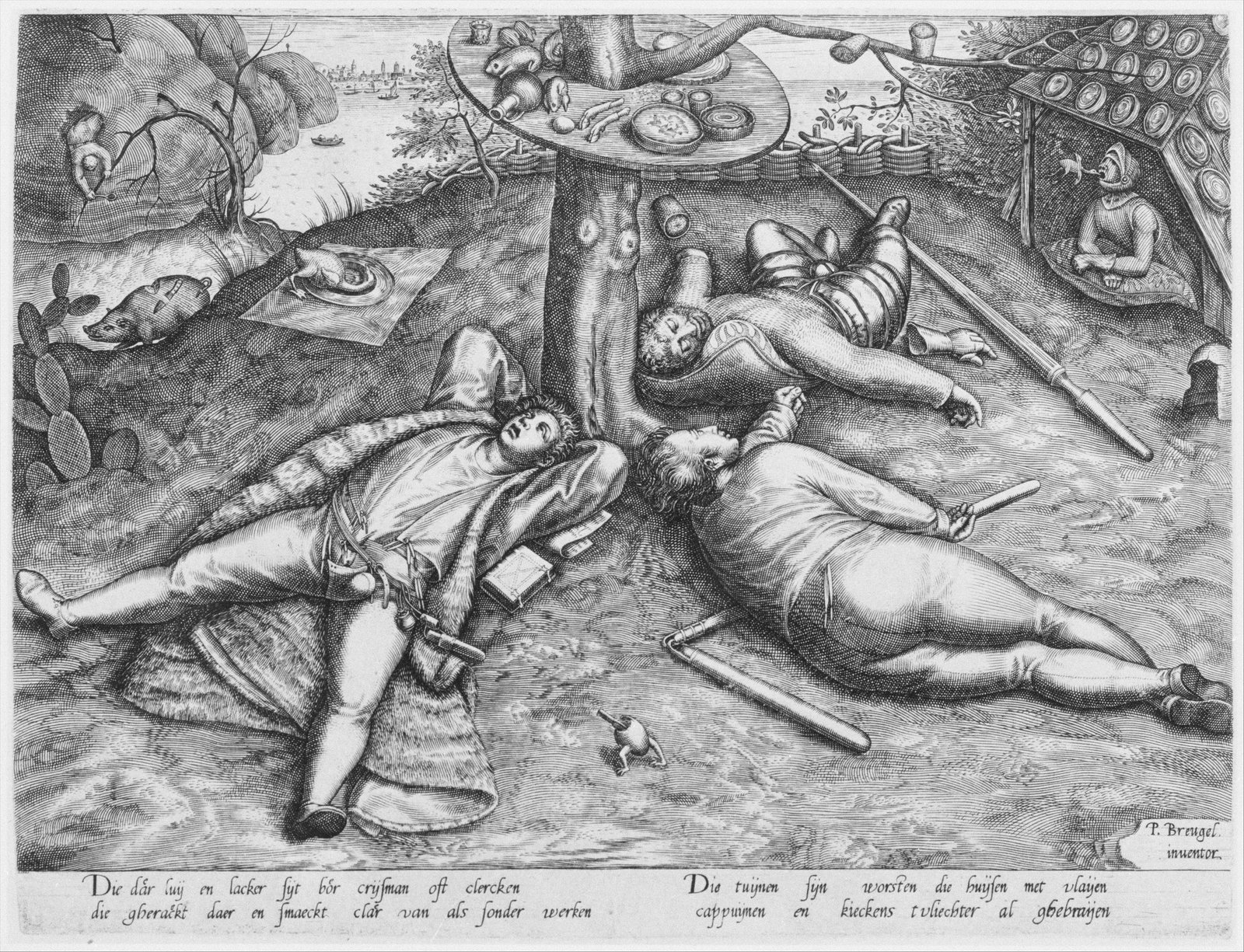 Paese della cuccagna - Pieter Bruegel the Elder