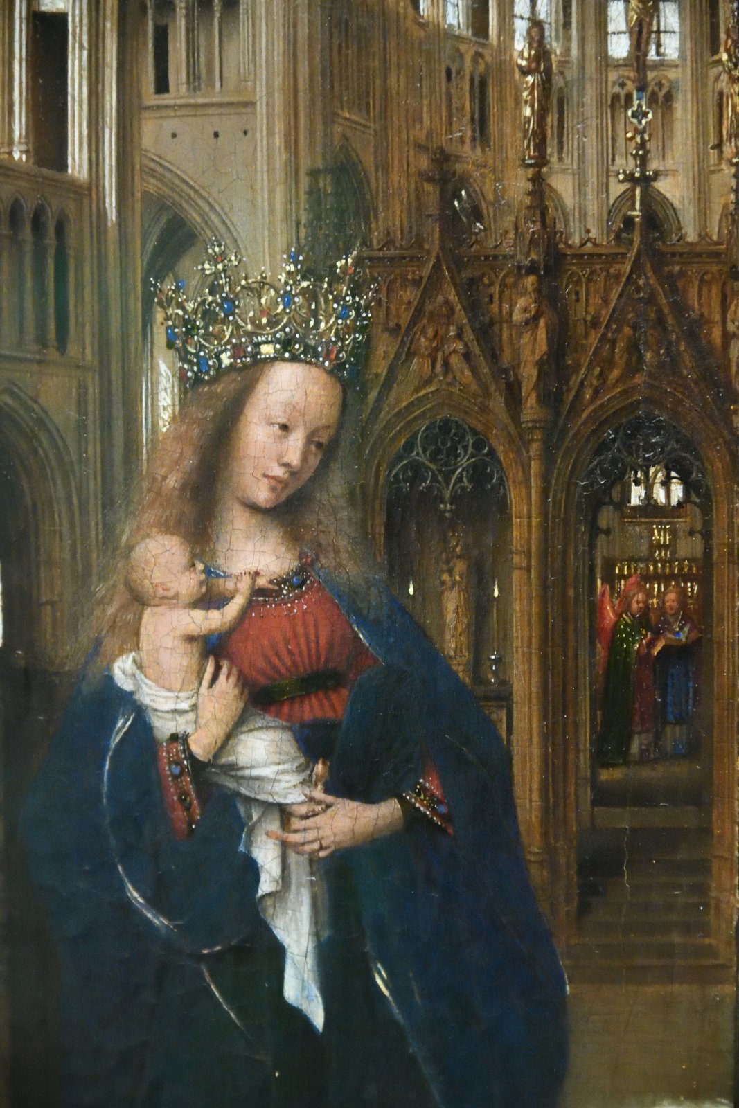 Madonna in una chiesa - Jan van Eyck