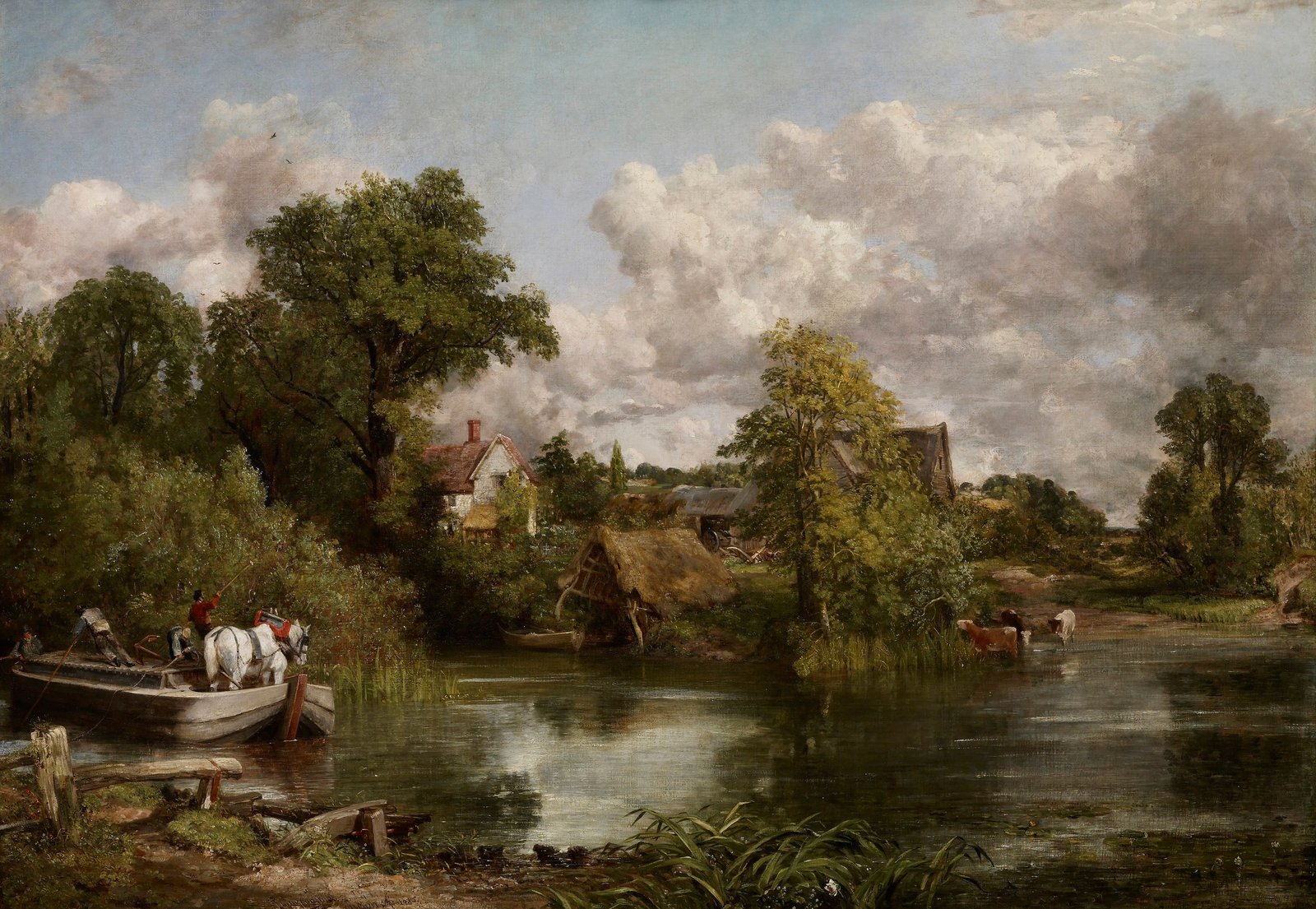 Il cavallo bianco - John Constable