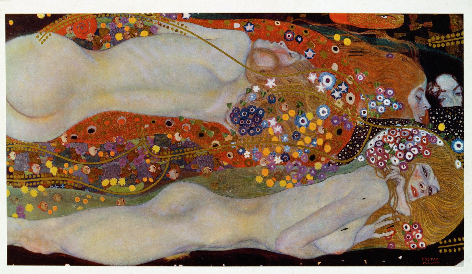 Bisce d'acqua II - Gustav Klimt
