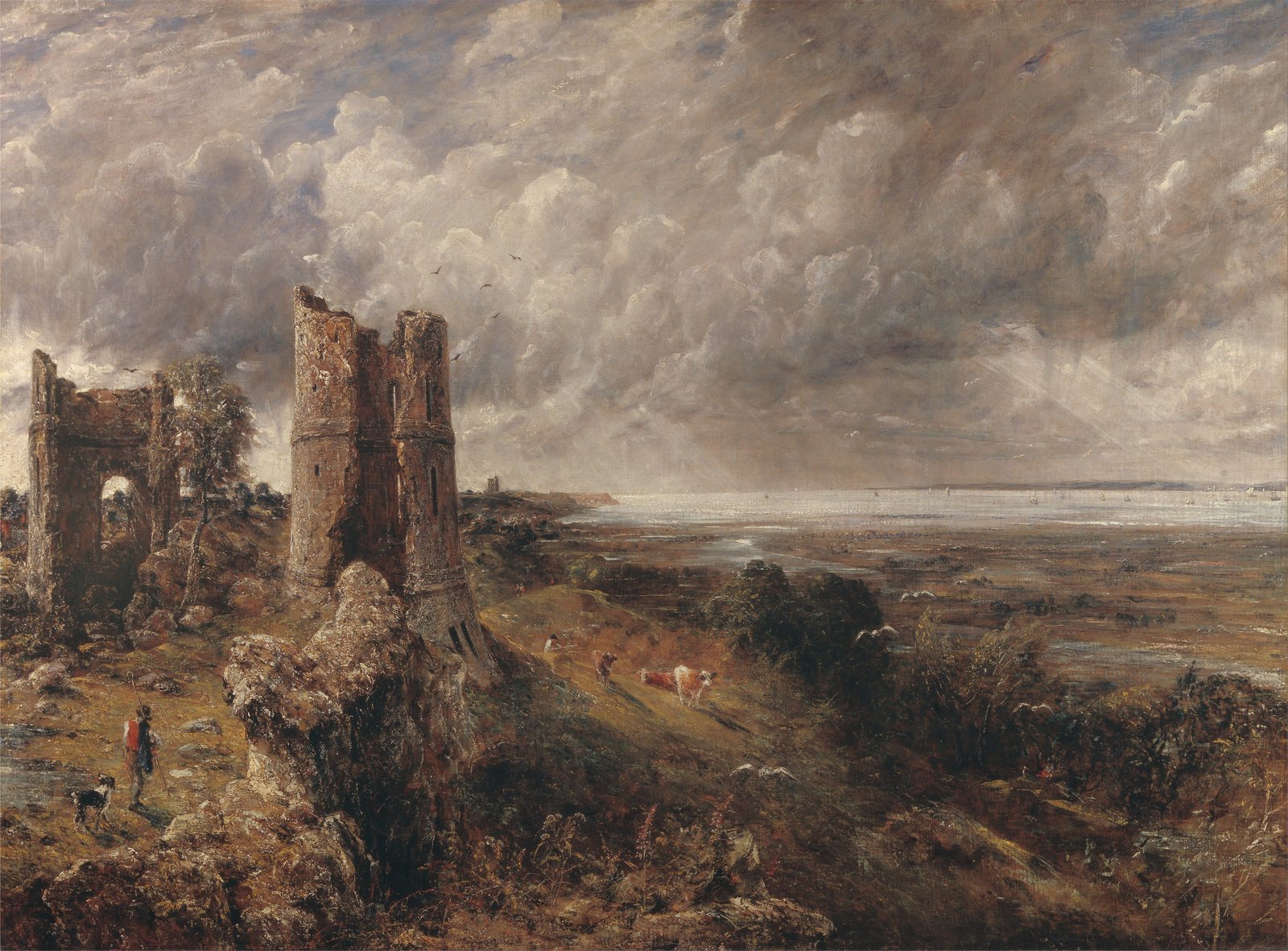 Il castello di Hadleigh - John Constable