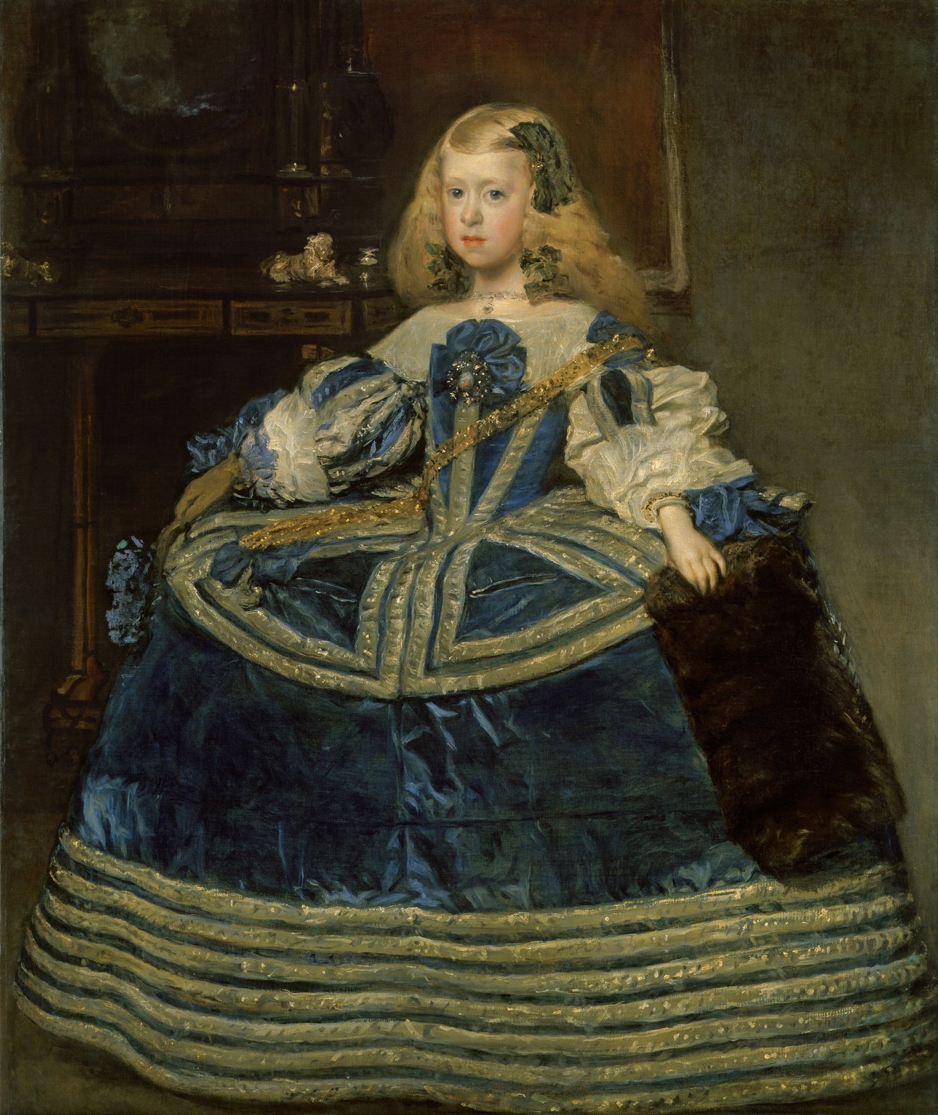 Ritratto dell'infanta Margherita in azzurro - Diego Velázquez