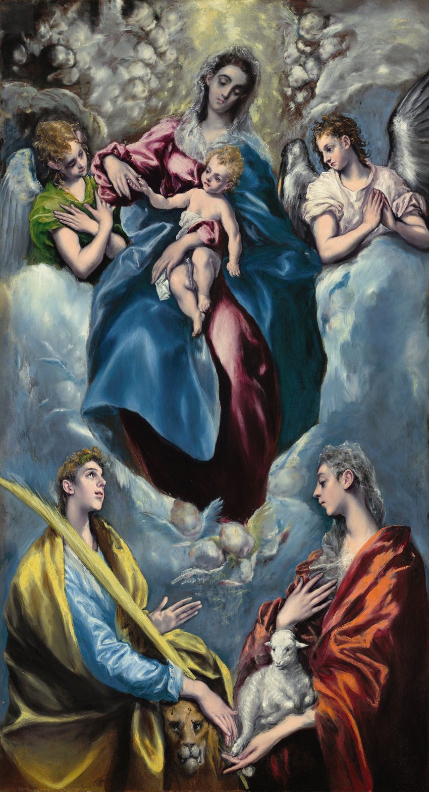 San Giuseppe con il Bambino - El Greco