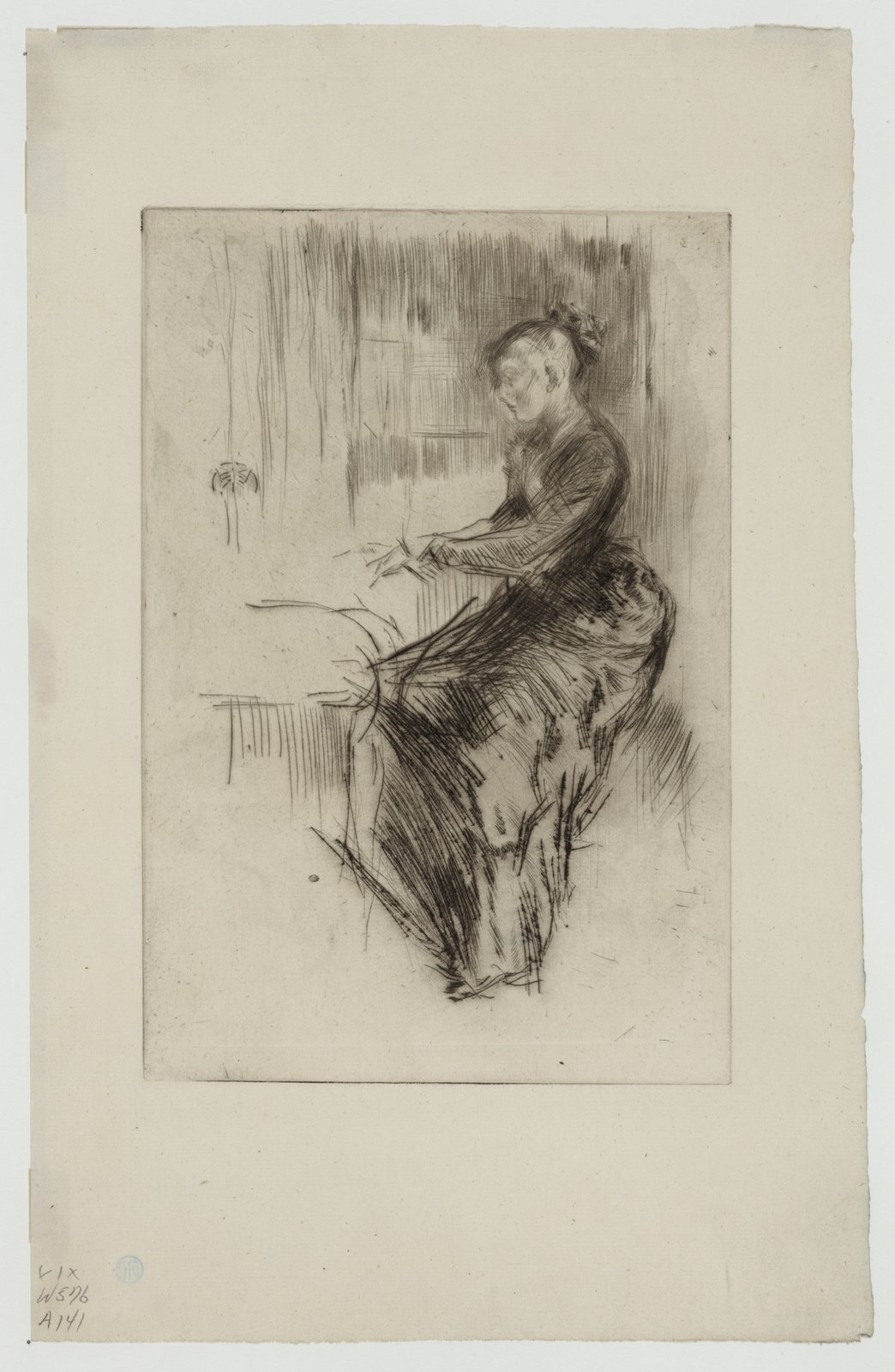 Al pianoforte - James McNeill Whistler
