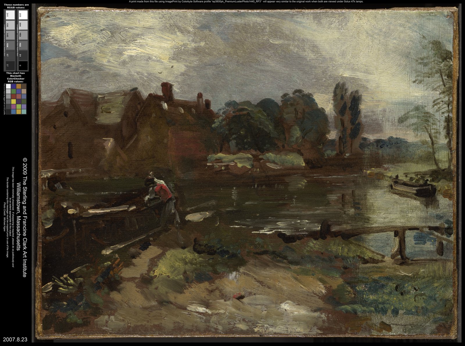 La chiusa - John Constable