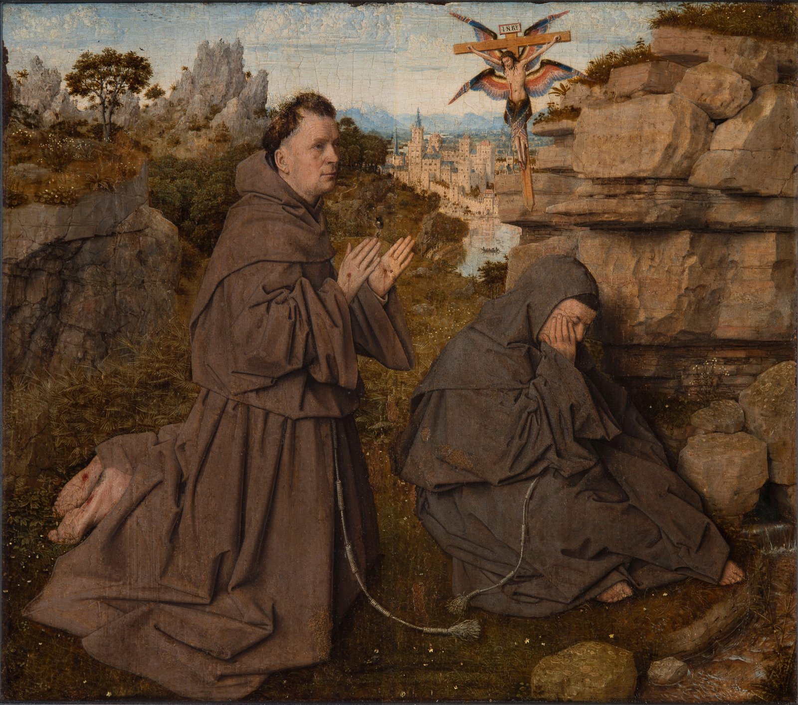 Stigmate di san Francesco - Jan van Eyck
