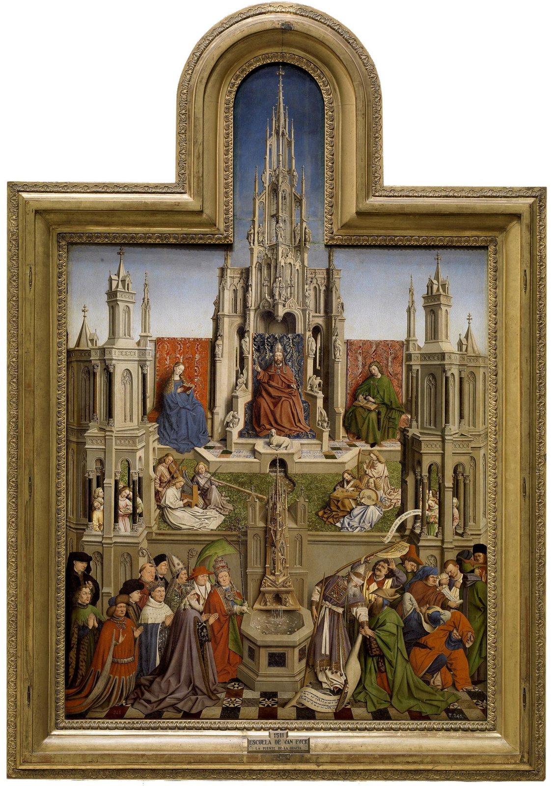 La fontana della vita - Jan van Eyck