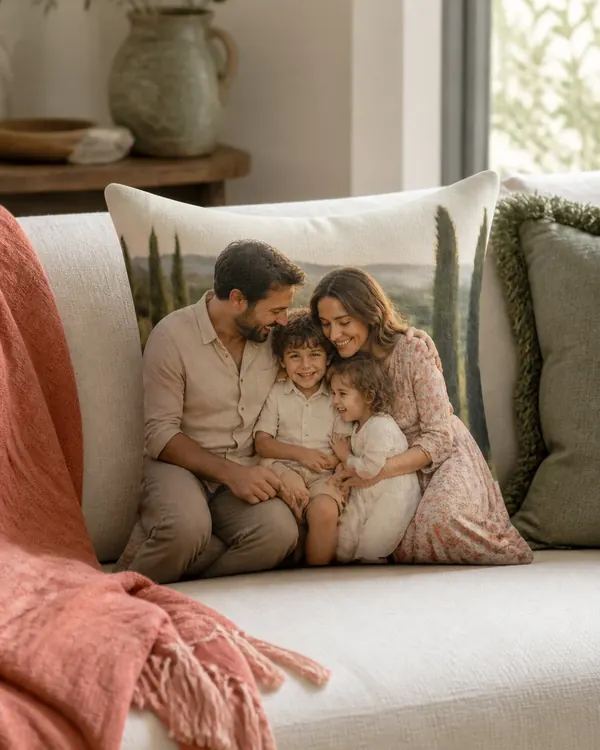 Cuscino personalizzato con foto